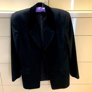 Vintage 1990 Gianni black blazer